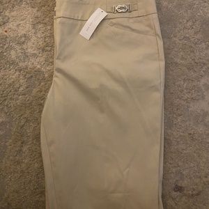 Khaki slacks